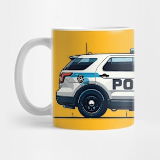 Police car Mug